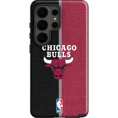 NBA Chicago Bulls Canvas Galaxy S26 Ultra Impact Case