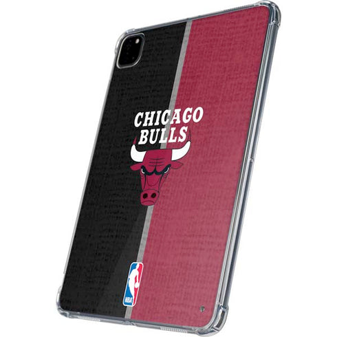 NBA Chicago Bulls Canvas iPad Pro 11in (2024) Clear Case