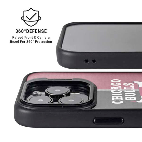 NBA Chicago Bulls Canvas iPhone 13 Pro Kickstand Case