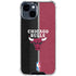 NBA Chicago Bulls Canvas iPhone 15 Clear Case