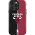 NBA Chicago Bulls Canvas iPhone 15 Pro Impact Case