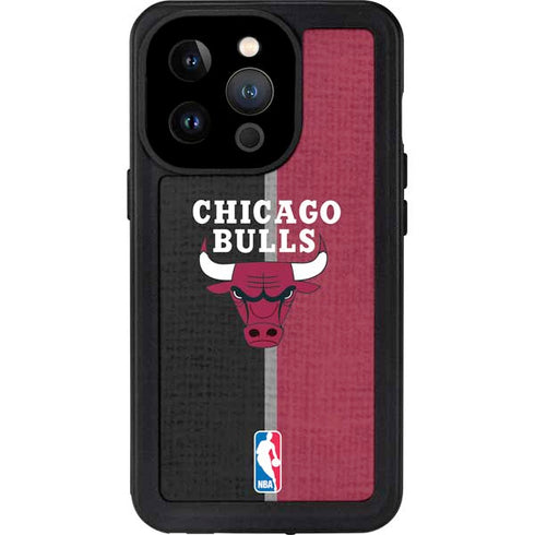 NBA Chicago Bulls Canvas iPhone 15 Pro Waterproof Case