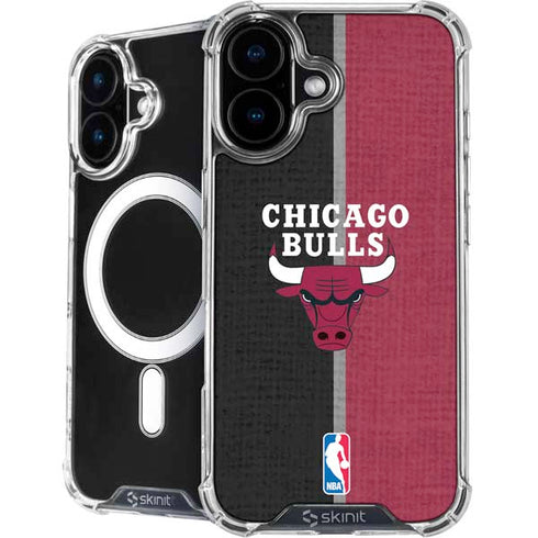 NBA Chicago Bulls Canvas iPhone 16 MagSafe Case