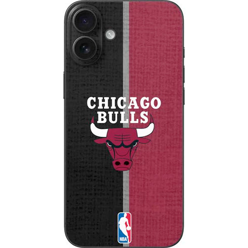 NBA Chicago Bulls Canvas iPhone 16 Plus Skin