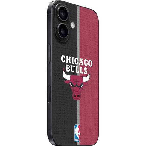 NBA Chicago Bulls Canvas iPhone 16 Plus Skin