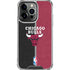 NBA Chicago Bulls Canvas iPhone 16 Pro Max Clear Case