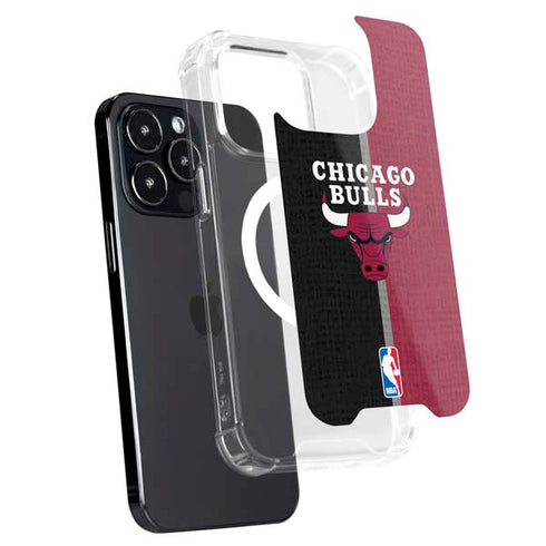 NBA Chicago Bulls Canvas iPhone 16 Pro Max MagSafe Case