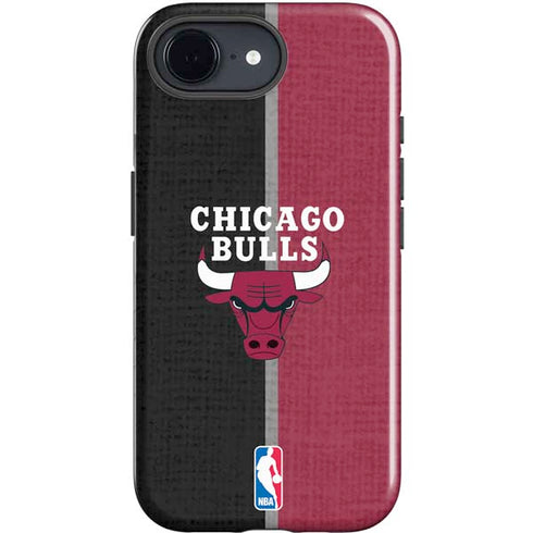 NBA Chicago Bulls Canvas iPhone 16e Impact Case