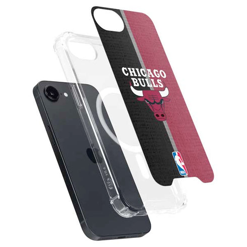 NBA Chicago Bulls Canvas iPhone 16e MagSafe Case