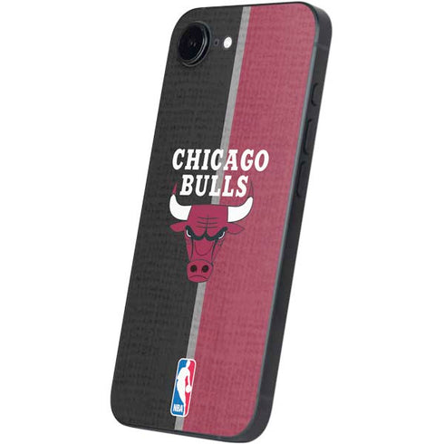 NBA Chicago Bulls Canvas iPhone 16e Skin