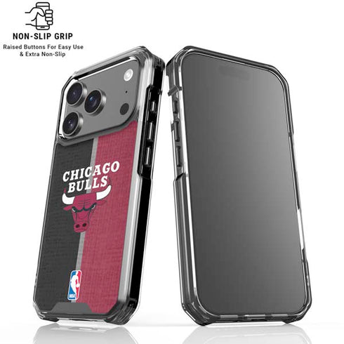 NBA Chicago Bulls Canvas iPhone 18 Pro Clear Case
