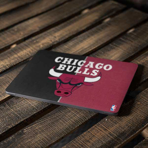 NBA Chicago Bulls Canvas Apple MacBook Air Skin