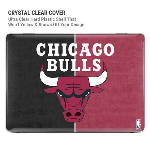 NBA Chicago Bulls Canvas MacBook Pro 14in (2021-24) Case plus Skin