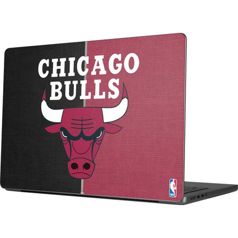NBA Chicago Bulls Canvas Apple MacBook Pro 14-inch Skin
