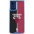 NBA Chicago Bulls Canvas Moto G 5G (2024) Clear Case