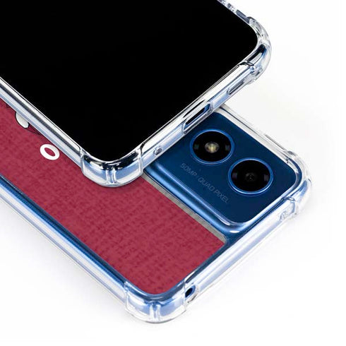 NBA Chicago Bulls Canvas Moto G 5G (2024) Clear Case