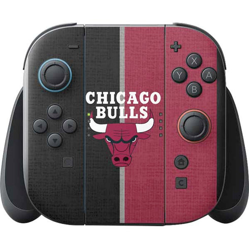 NBA Chicago Bulls Canvas Nintendo Switch 2 (2025) with Joy-Con Skin