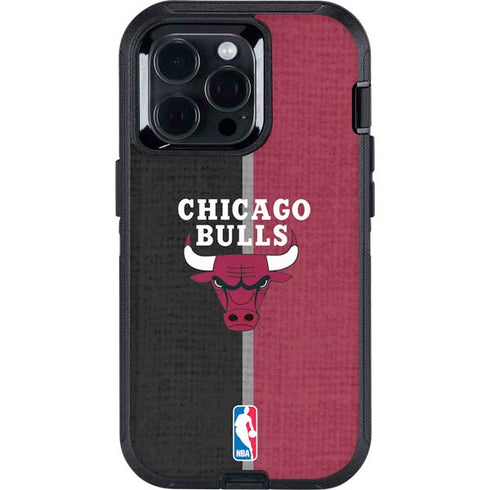NBA Chicago Bulls Canvas Otterbox Defender iPhone Skin