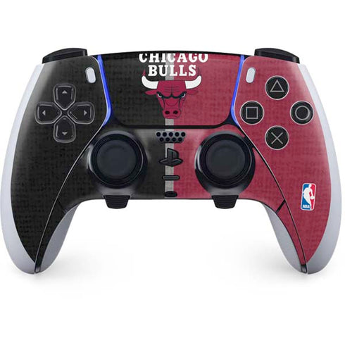 NBA Chicago Bulls Canvas PS5 DualSense Edge Pro Controller Skin