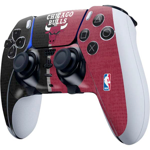 NBA Chicago Bulls Canvas PS5 DualSense Edge Pro Controller Skin