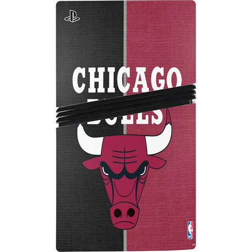 NBA Chicago Bulls Canvas PS5 Pro Console Skin