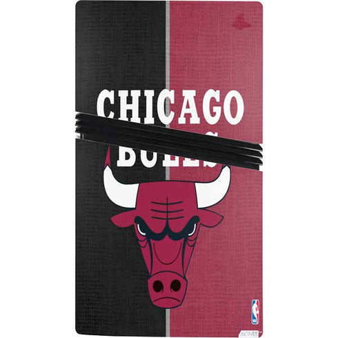 NBA Chicago Bulls Canvas PS5 Pro Console Skin