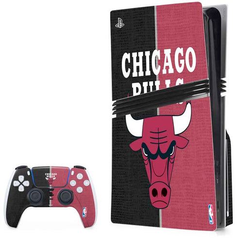 NBA Chicago Bulls Canvas PlayStation PS5 Skins
