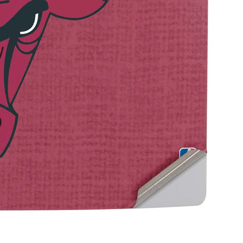 NBA Chicago Bulls Canvas PS5 Pro Disk Console Skin