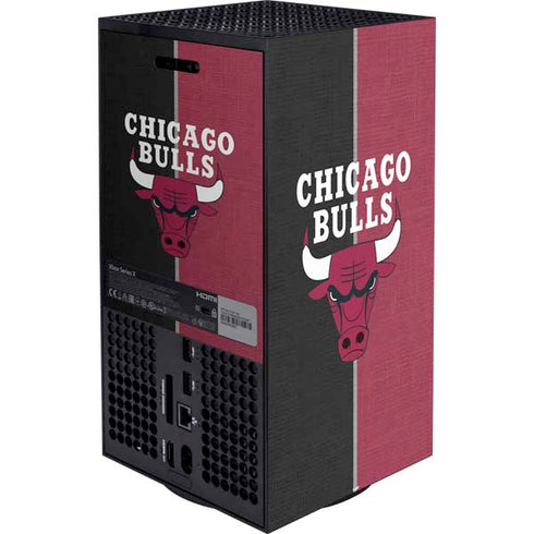 NBA Chicago Bulls Canvas Xbox Series X Bundle Skin