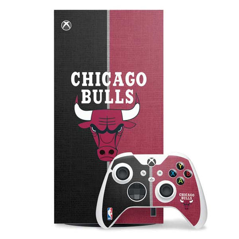 NBA Chicago Bulls Canvas Xbox Series X Skins