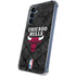 NBA Chicago Bulls Dark Rust Galaxy A35 5G Clear Case