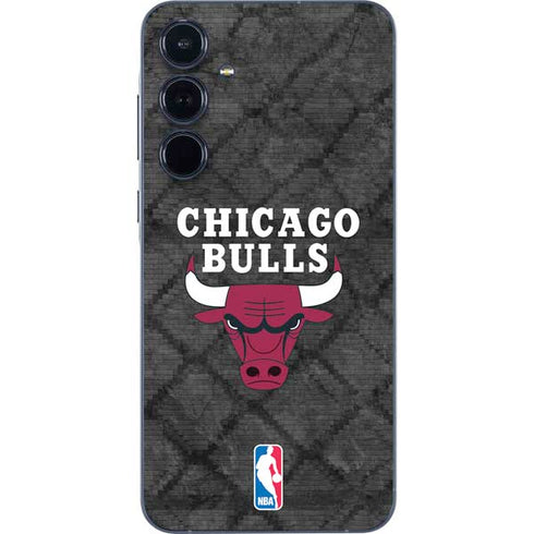 NBA Chicago Bulls Dark Rust Galaxy A35 5G Skin