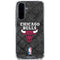 NBA Chicago Bulls Dark Rust Galaxy A36 5G Clear Case