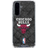 NBA Chicago Bulls Dark Rust Galaxy A36 5G Clear Case