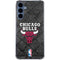 NBA Chicago Bulls Dark Rust Galaxy A55 5G Clear Case