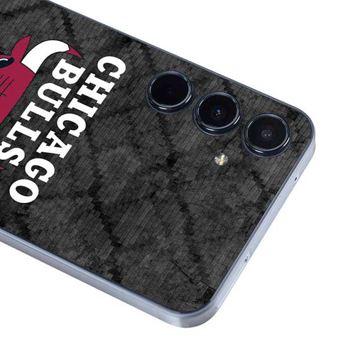NBA Chicago Bulls Dark Rust Galaxy A55 5G Skin