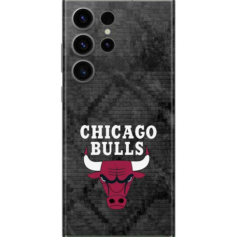 NBA Chicago Bulls Dark Rust Galaxy Skins