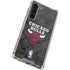 NBA Chicago Bulls Dark Rust Galaxy S24 FE Clear Case