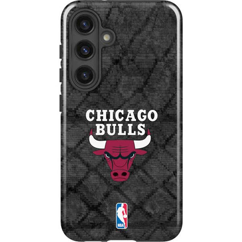 NBA Chicago Bulls Dark Rust Galaxy S25 Impact Case