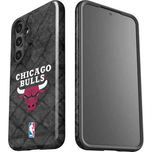 NBA Chicago Bulls Dark Rust Galaxy S25 Impact Case