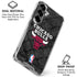 NBA Chicago Bulls Dark Rust Galaxy S26 Clear Case