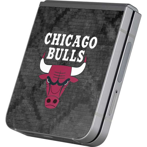 NBA Chicago Bulls Dark Rust Galaxy Z Flip6 Skin