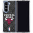 NBA Chicago Bulls Dark Rust Galaxy Z Fold5 5G Clear Case