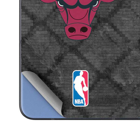NBA Chicago Bulls Dark Rust Galaxy Z Fold5 5G Skin