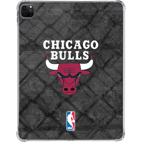 NBA Chicago Bulls Dark Rust iPad Pro 11in (2024) Clear Case