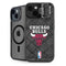 NBA Chicago Bulls Dark Rust iPhone 14 Plus Kickstand Case