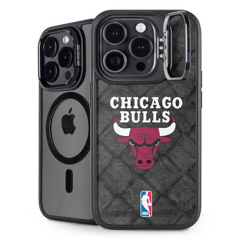 NBA Chicago Bulls Dark Rust iPhone 14 Pro Kickstand Case