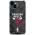 NBA Chicago Bulls Dark Rust iPhone 15 Clear Case
