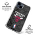NBA Chicago Bulls Dark Rust iPhone 15 Clear Case