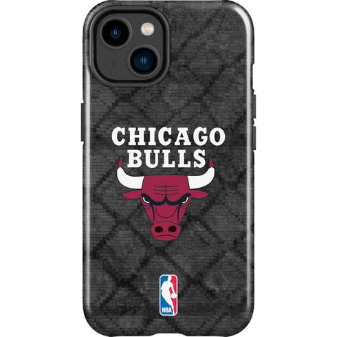 NBA Chicago Bulls Dark Rust iPhone 15 Impact Case